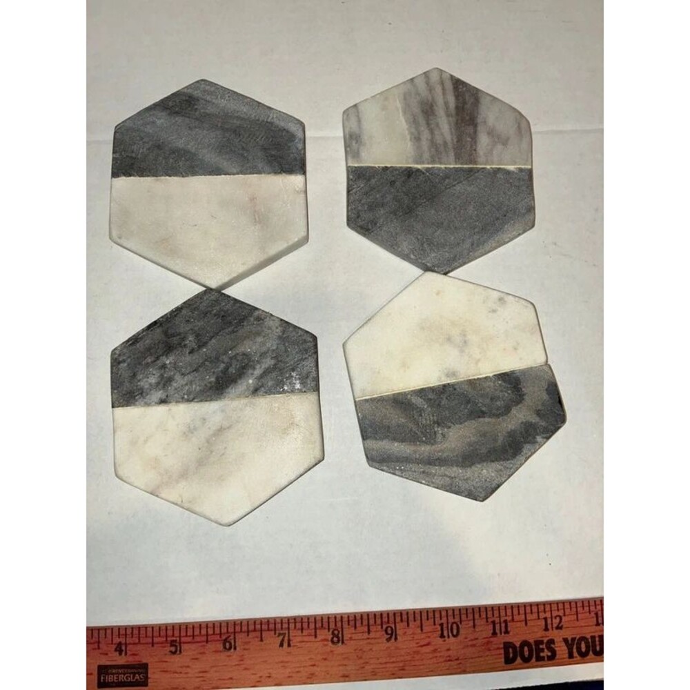 Marble coasters